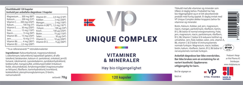 Multivitamin - Unique Complex