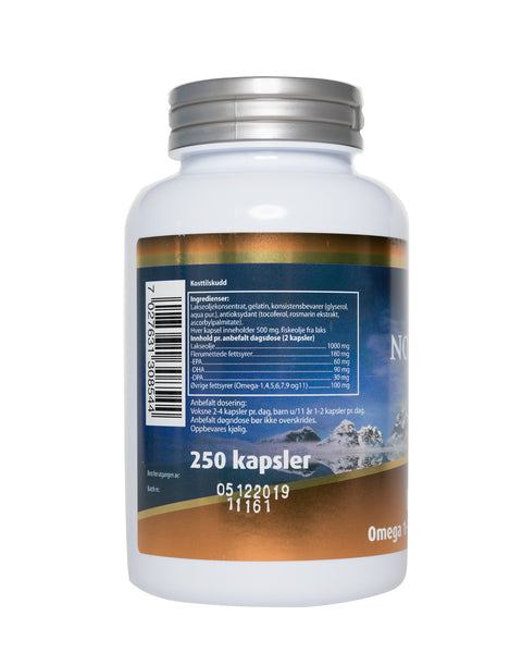 Norwegian Fish Oil lakseolje kapsler