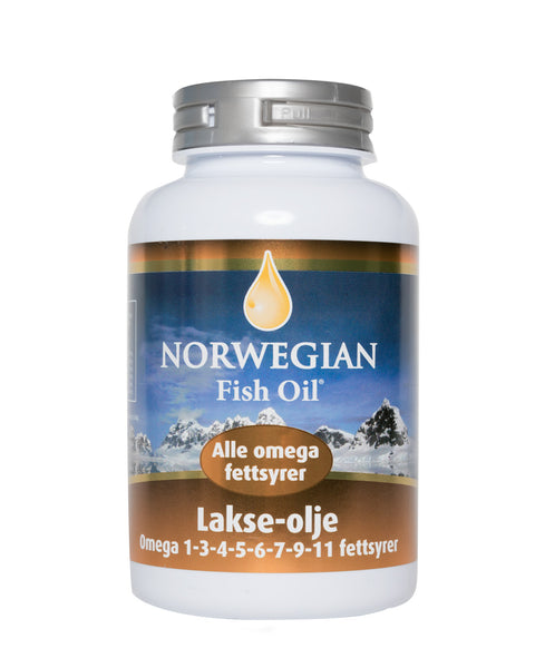 Norwegian Fish Oil lakseolje kapsler