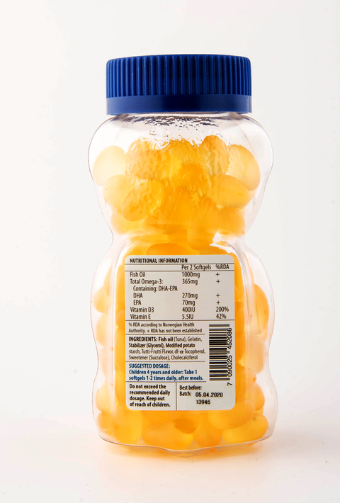 Omega 3 tyggekapsler