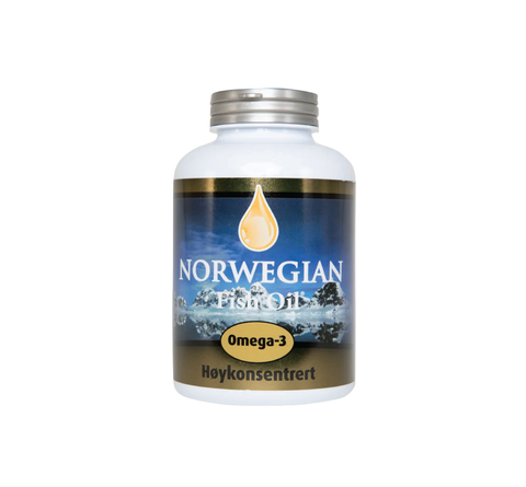Høykonsentrert Omega 3 - 180 kapsler