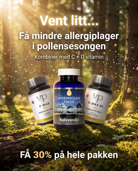 Pollensesongen - en pakke for allergisesongen