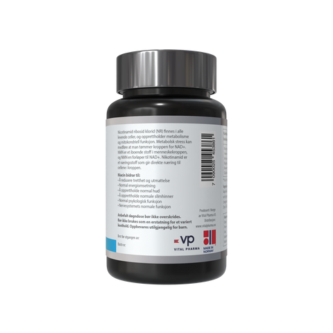 NMN, 300 mg, 120 kapsler