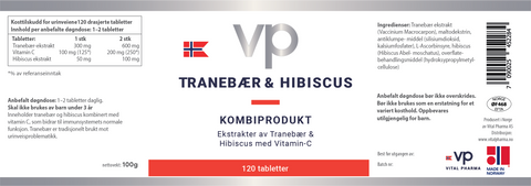 Tranebær & Hibiscus