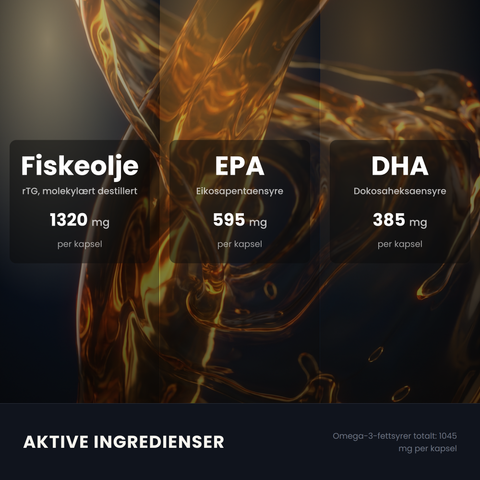 Omega-3 Supreme 990mg EPA og DHA