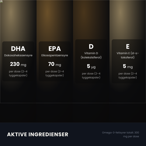 Omega-3 Kids Tyggekapsler