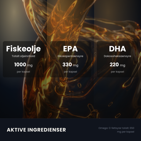 Omega-3 Strong 120 kapsler