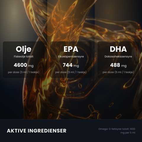 Omega-3 - Flytende - Sitronsmak 250 ml
