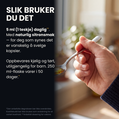 Omega-3 - Flytende - Sitronsmak 250 ml