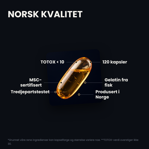 Omega-3 Strong 120 kapsler