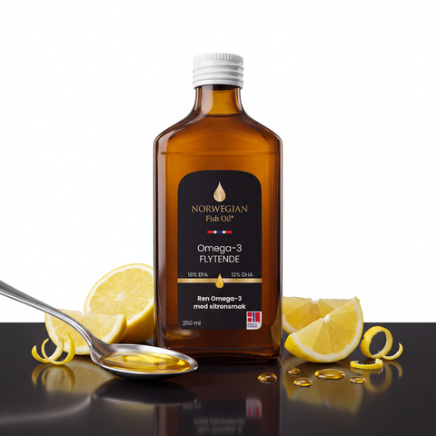 Omega-3 - Flytende - Sitronsmak 250 ml